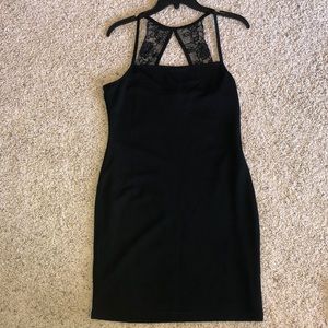 Lulus black bodycon dress